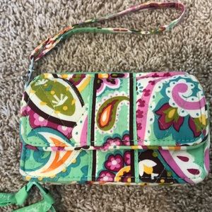 Vera Bradley crossbody and wristlet purse